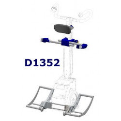 Универсальный порт и подголовник к ступенькоходу SDM7 для D1352